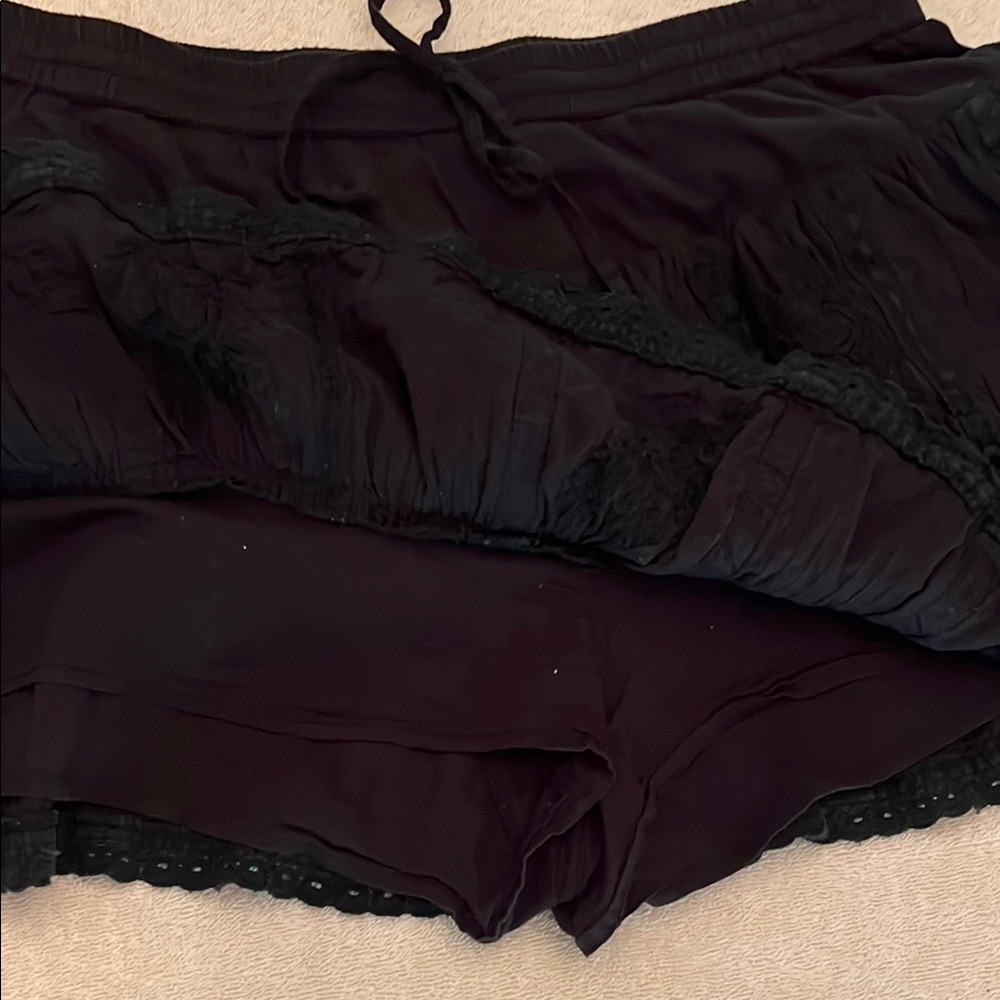 Muche & Muchette Elegant Black Tiered Skirt - Picture 5 of 6